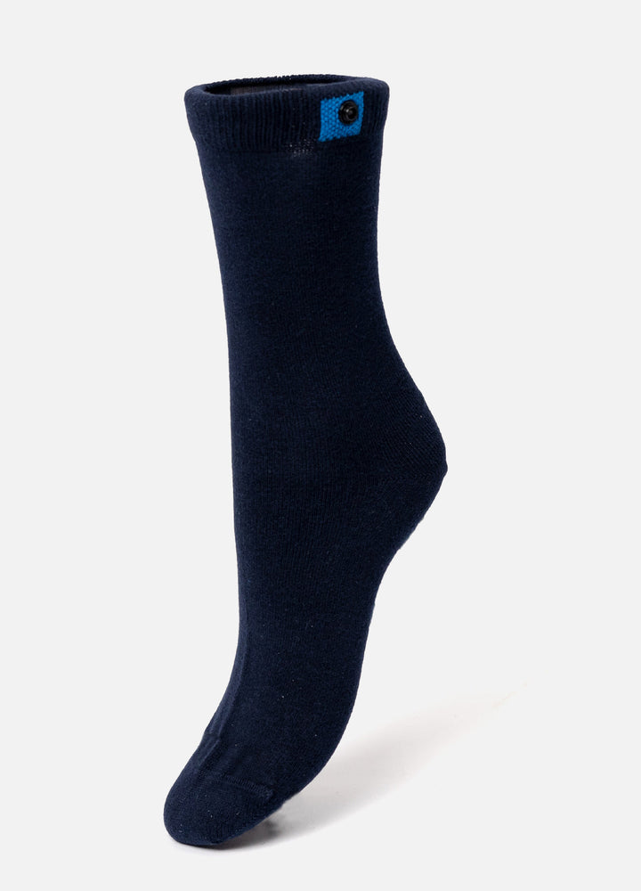 Navy cotton socks | Black cotton | 36-41
