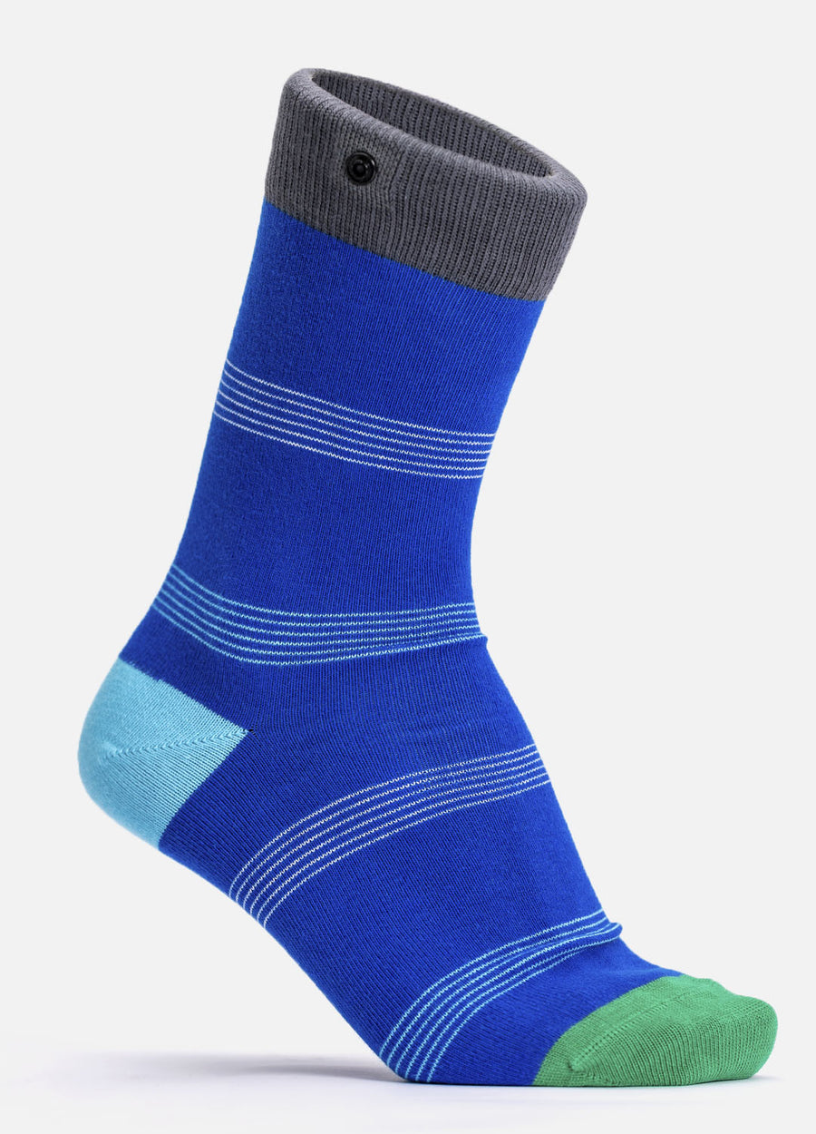 Blue socks – a versatile essential for every outfit