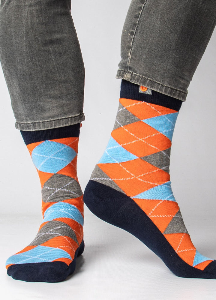 Økologiske herre strømper 1