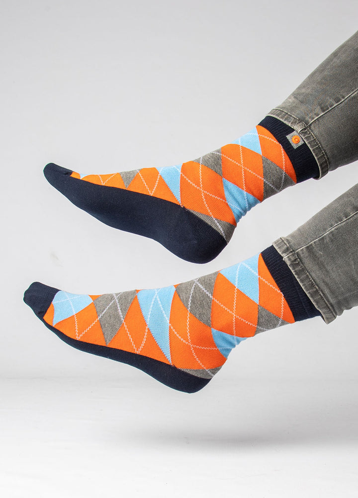 Økologiske herre strømper 4