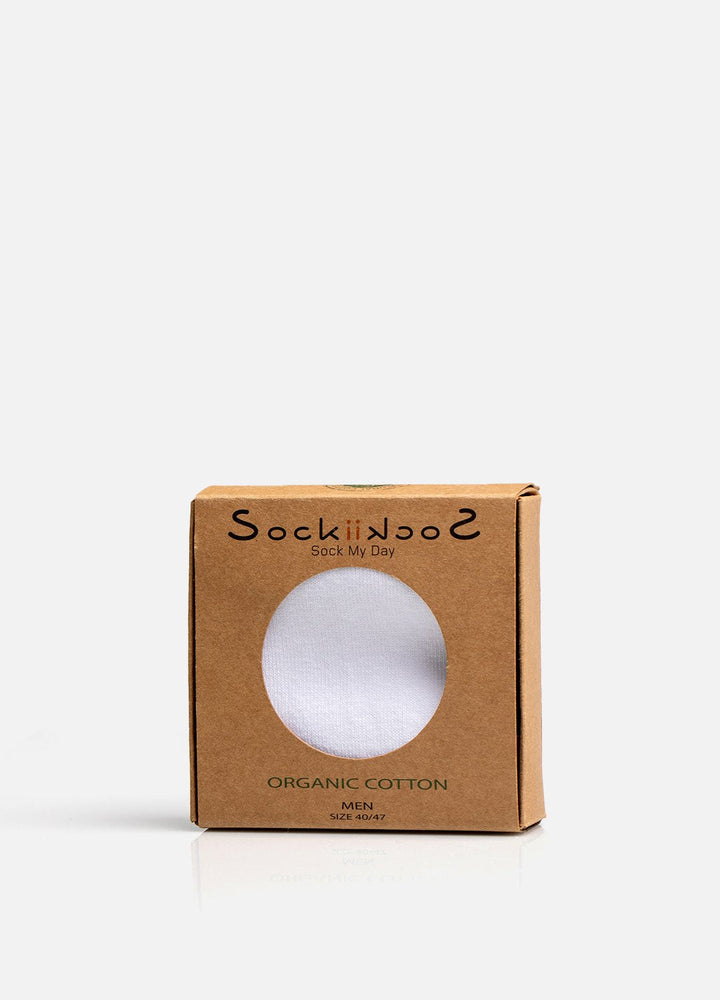 Hvide strømper i Økologiske bomuld 5