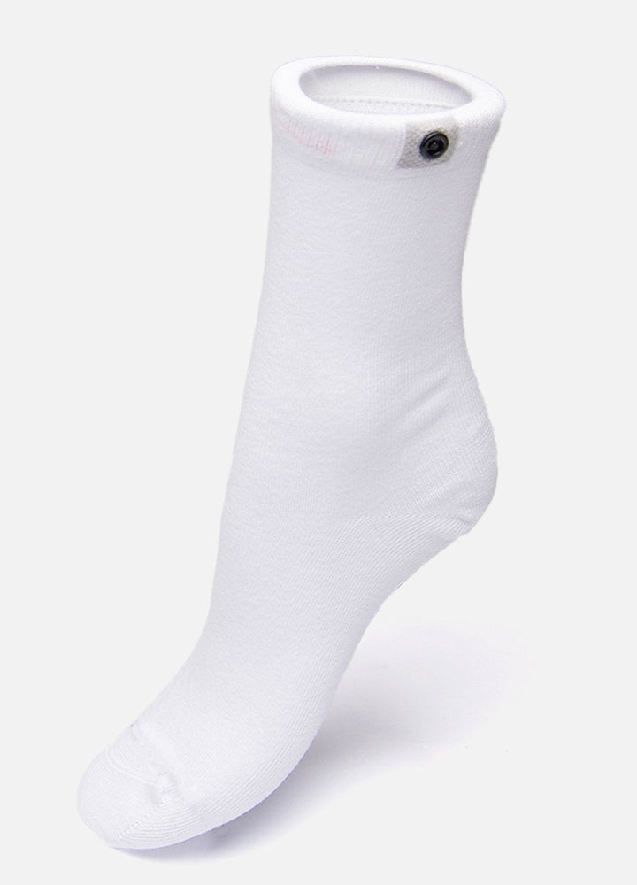 Hvide strømper i Økologiske bomuld