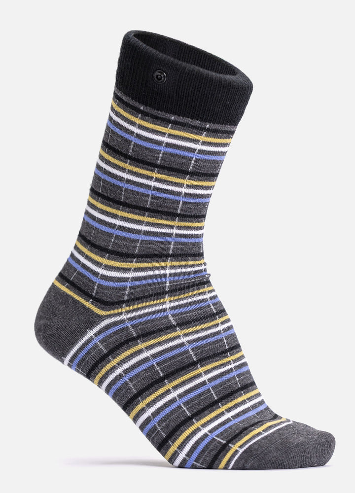 Jiba – Classic Cotton Socks with Stripes