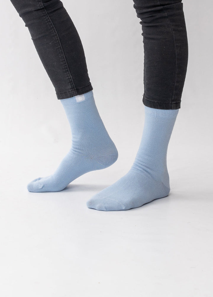 LightBlue Socks | Organic cotton