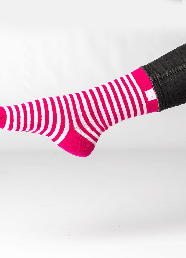 pink stribet strømper 3