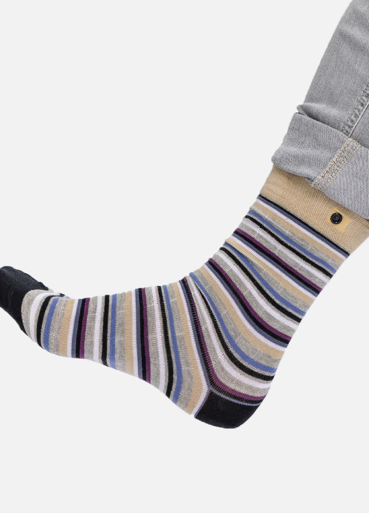Ogin – organic cotton striped socks for men