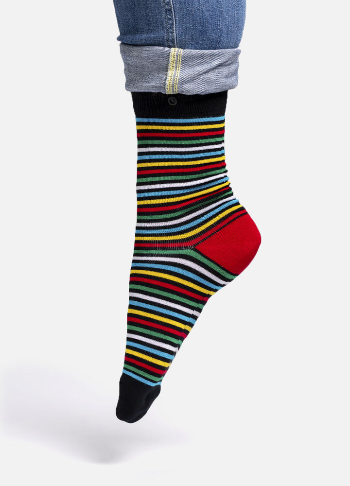 Shada socks | colorful stripes in soft bamboo