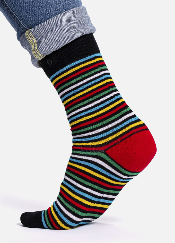 Shada socks | colorful stripes in soft bamboo
