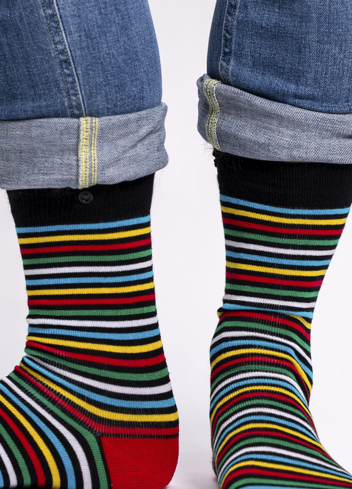 Shada socks | colorful stripes in soft bamboo