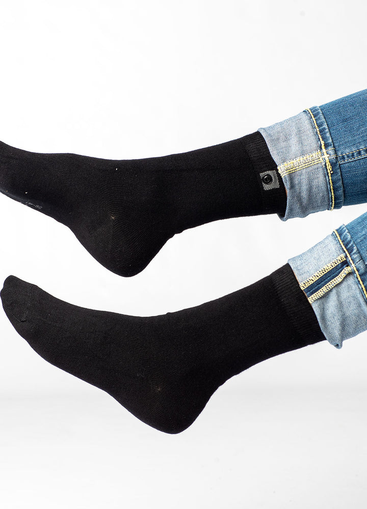 lækre Sorte bambusstrømper til kvinder