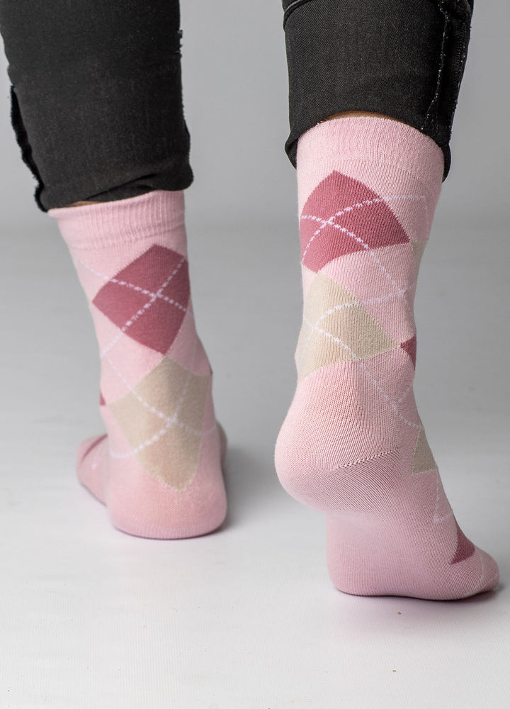 Pink ternet strømper 3