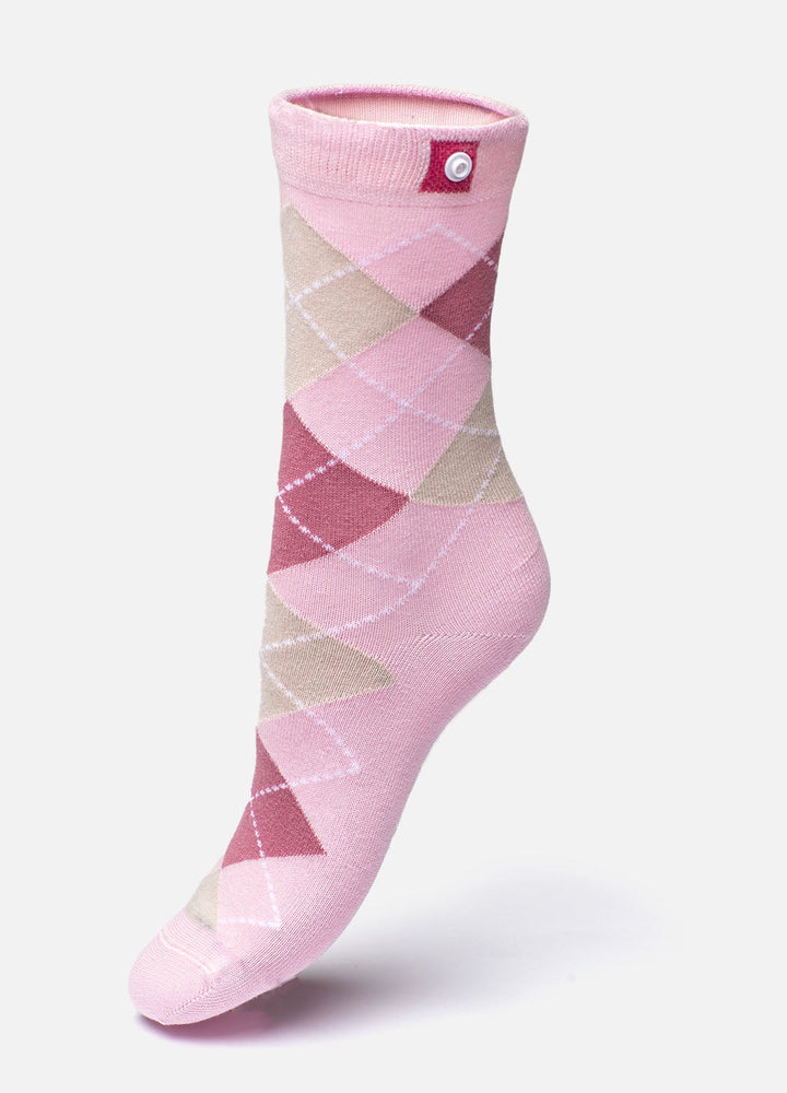 Pink ternet strømper