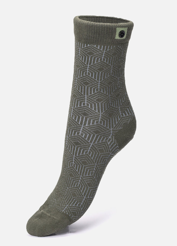 Waida | Green patterned design